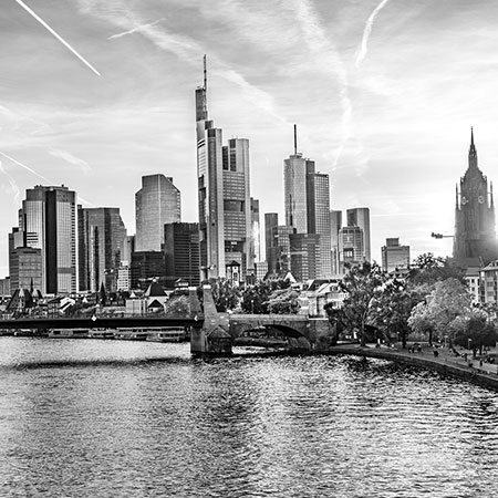 Skyline von Frankfurt